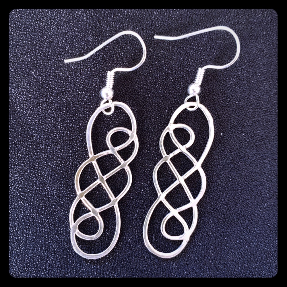 Handmade sterling silver earrings